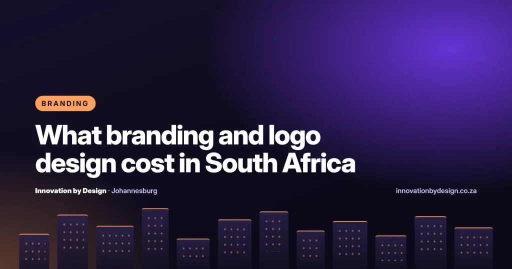 What branding and logo design cost in South Africa, a guide by Innovation by Design